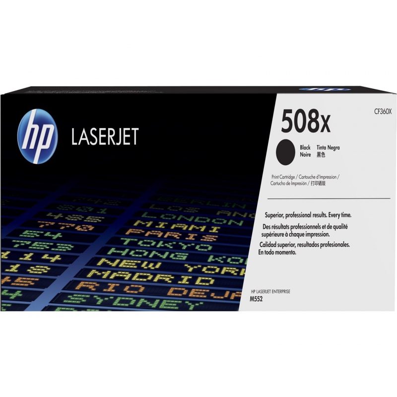 HP CF360X NO.508X (Noir) Originale  COLOR LASERJET ENTERPRISE M552DN