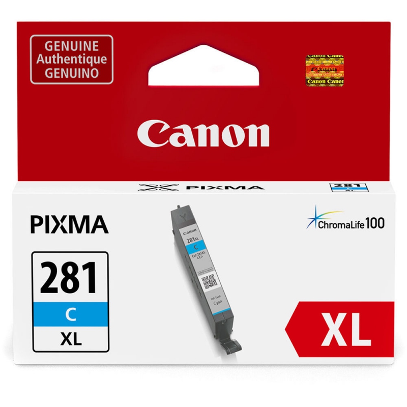 Canon CLI-281CXL 2034C001 (Cyan) Originale  PIXMA TS8120