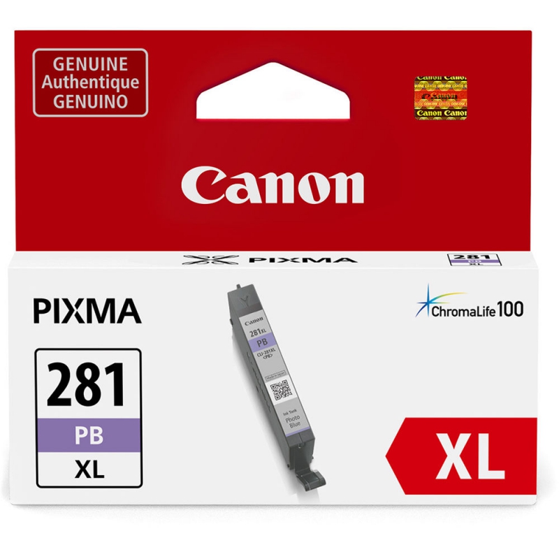 Canon CLI-281PBXL 2038C001 (Photo bleu) Originale  PIXMA TS8120