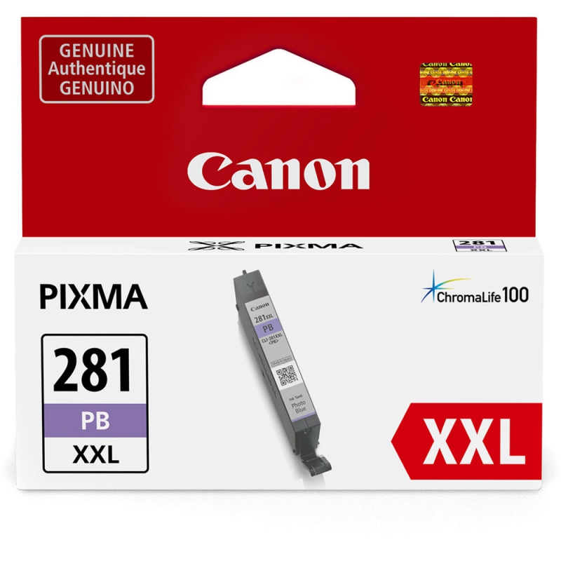 Canon CLI-281PBXXL 1984C001 (Photo bleu) Originale  PIXMA TS8120
