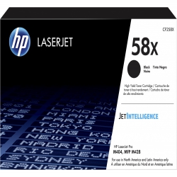 HP CF258X (Noir) No.58X Originale  LASERJET PRO M304