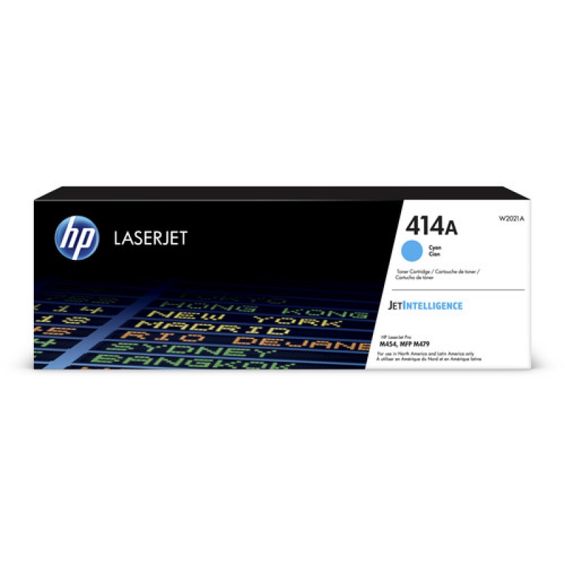 HP W2021A (Cyan) No.414A Originale  COLOR LASERJET PRO M454DN