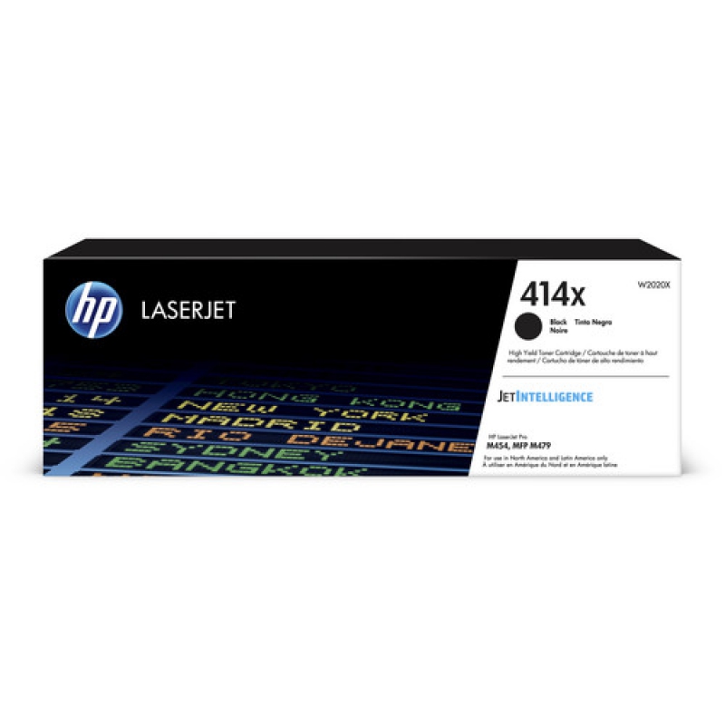 HP W2020X (Noir) No.414X Originale  COLOR LASERJET PRO M454DN