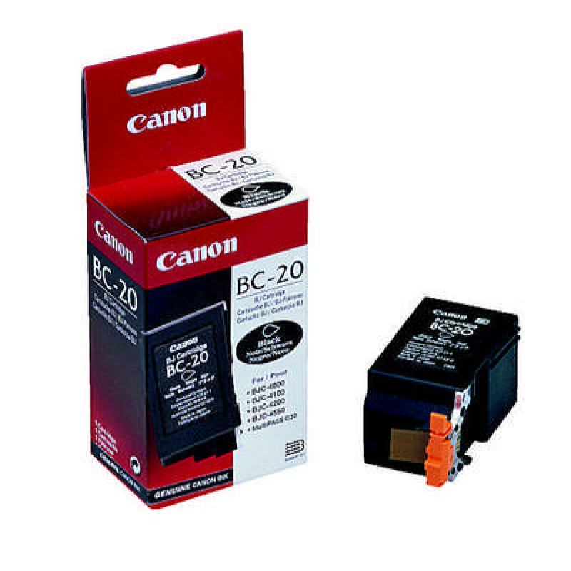 Canon BC-20 (Noir) Originale (PLUS DISPONIBLE) CANON BJC-2000
