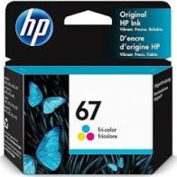 HP 3YM58AN (Couleur) No.67XL Originale  DESKJET 1255