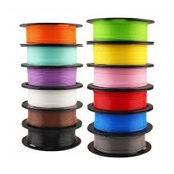 Filament PLA Bicolore Vert-Bleu Soyeux  FILAMENTS