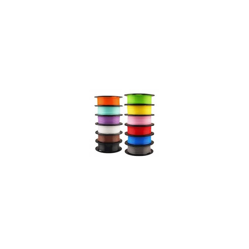 Filament PLA Bicolore Vert-Bleu Soyeux FILAMENTS Filament PLA Bicolore Vert-Bleu Soyeux FILAMENTS