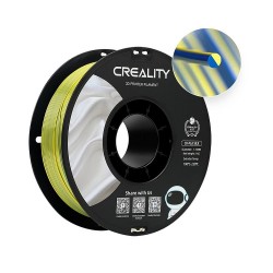 Filament PLA Bicolore Jaune-Bleu Soyeux  FILAMENTS