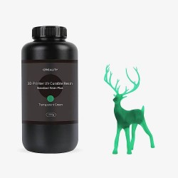 Résine LCD Standard rigide Transparente Verte Creality RÉSINES