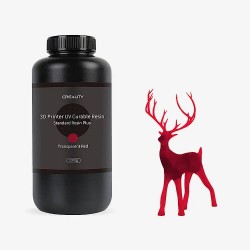 Résine LCD Standard rigide Transparente Rouge Creality RÉSINES