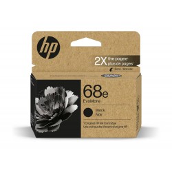 HP 7FP22TN (NOIR) NO.68E ORIGINAL 320P RDM  ENVY 6555e