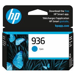 HP 4S6U9LN (CYAN) NO.936 ORIGINALE 800P Cartouches compatibles HP OFFICEJET PRO 6835