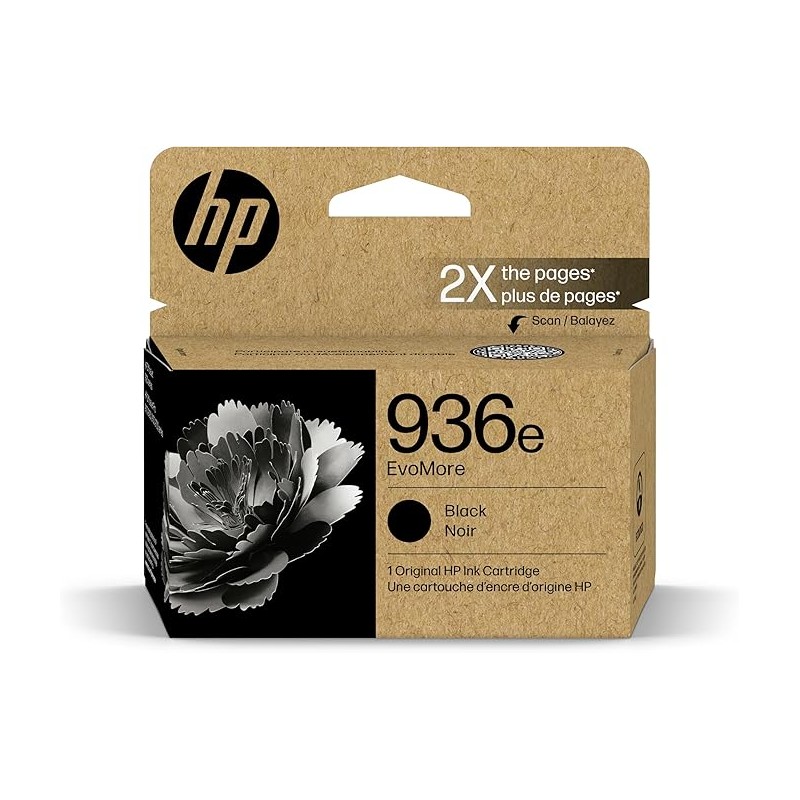 HP 4S6V6LN (NOIR) NO.936e ORIGINALE 2.4K Cartouches compatibles HP OFFICEJET PRO 6835