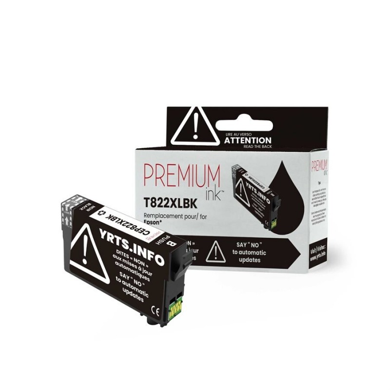 Epson T822XL120 (NOIR) Générique  WorkForce Pro WF-3820