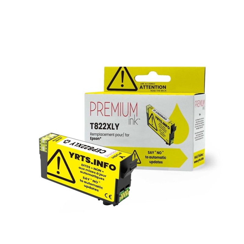 Epson T822XL320 (Jaune) Générique  WorkForce Pro WF-3820
