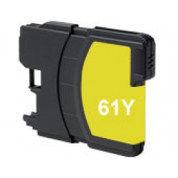 Brother LC-61Y (Jaune) Générique   DCP-165C