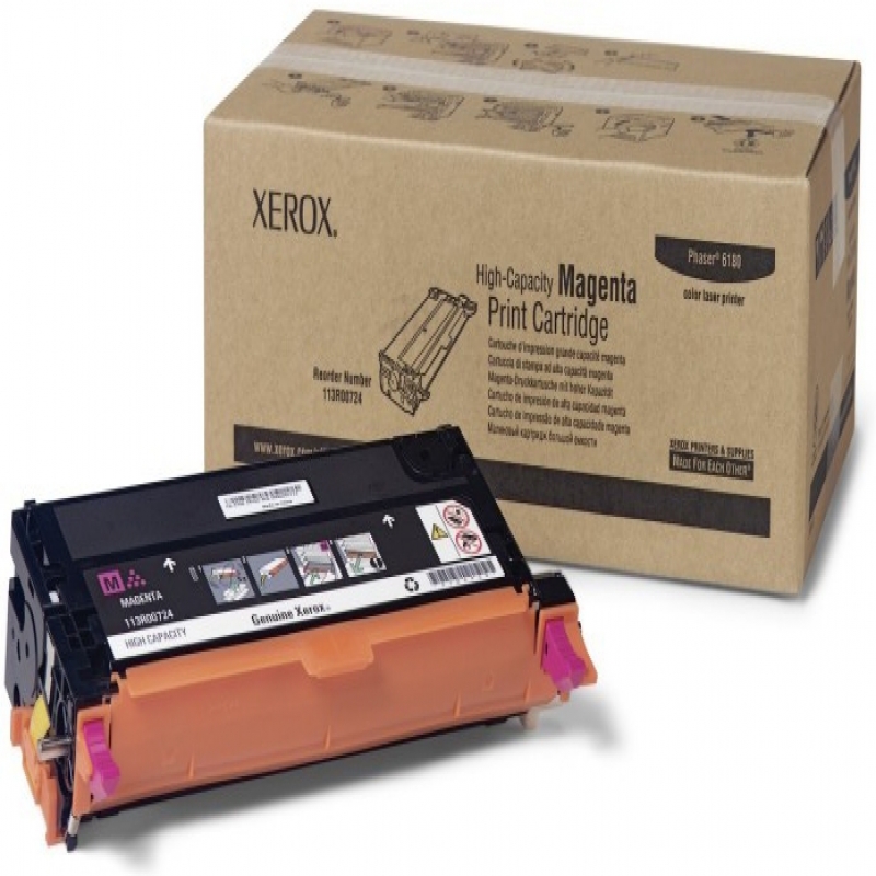 Xerox 113R00724 XL (Magenta) Originale  XEROX PHASER 6180