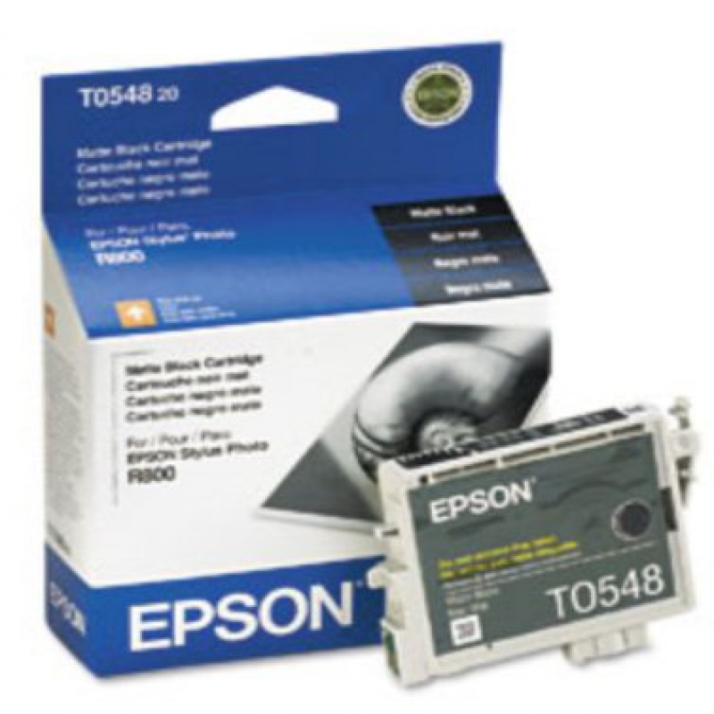 Epson T054820 (Noir Mat) Originale  EPSON STYLUS PHOTO R1800