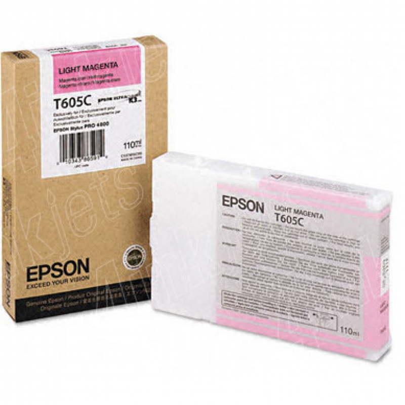 Epson T605C00 (Magenta Pâle) Originale  EPSON STYLUS PRO 4800