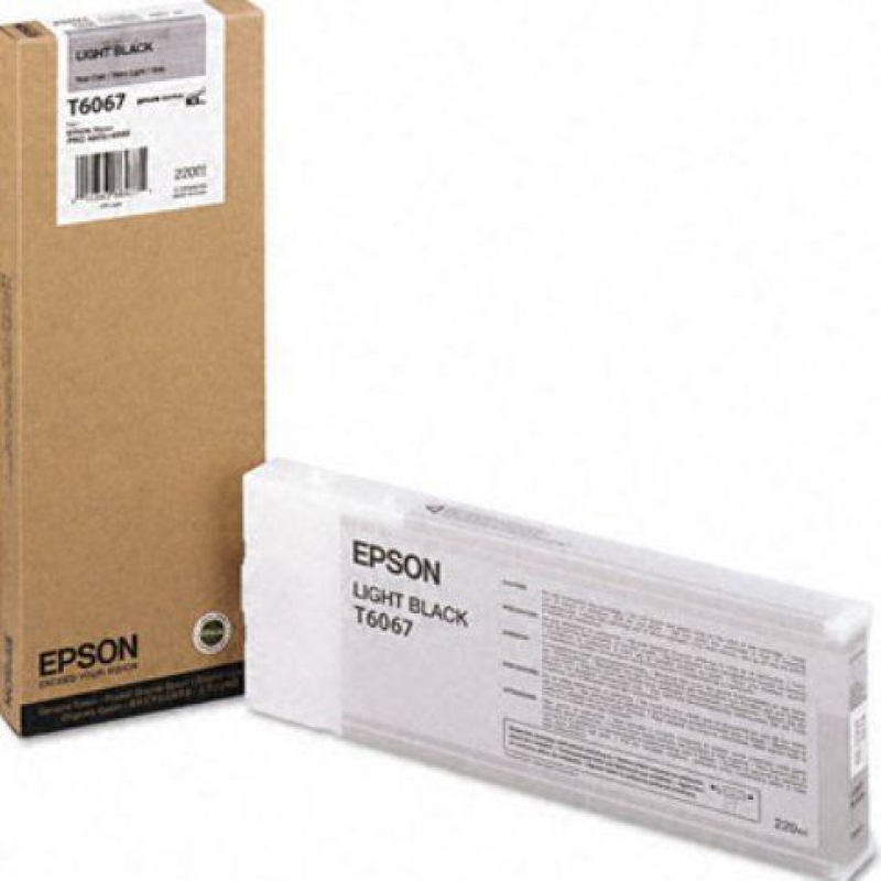 Epson T606700 (Noir Pâle) Originale  EPSON STYLUS PRO 4800