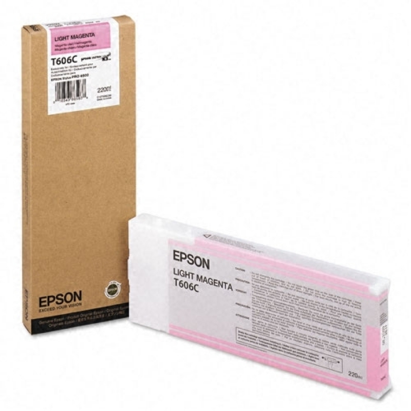 Epson T606C00 (Magenta Pâle) Originale  EPSON STYLUS PRO 4800