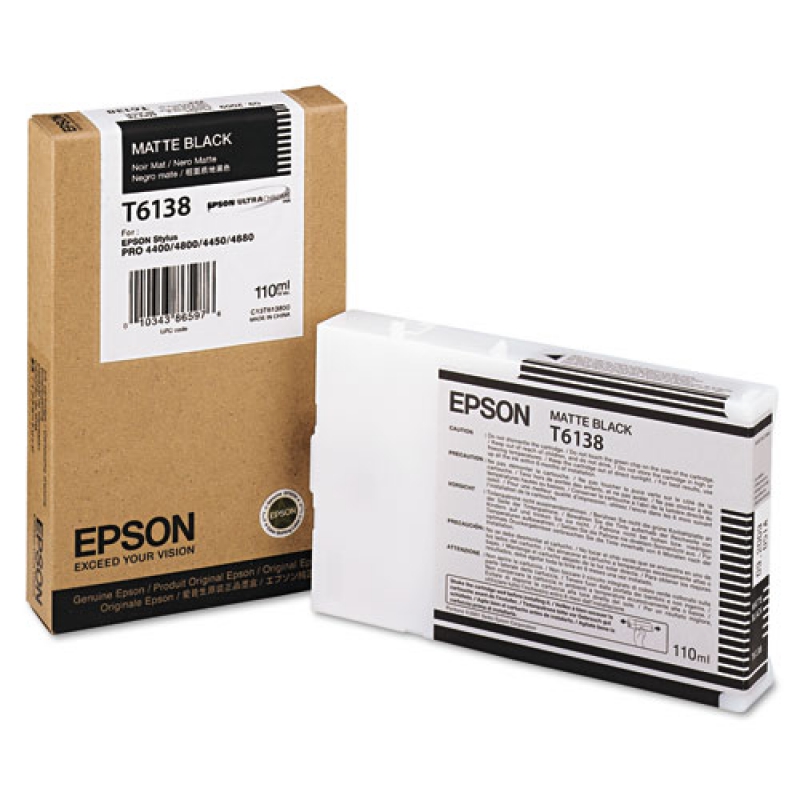 Epson T612800 (Noir Mat) Originale  EPSON STYLUS PRO 7800